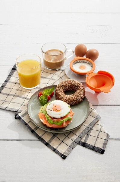 Силиконови форми за поширани яйца в комплект от 2 бр. Pouched egg cooker – Lékué