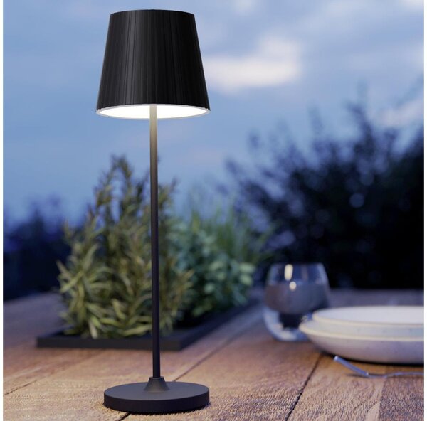 Eglo 75794 - димируема LED настолна лампа за външна употреба CABOZO LED/3,8W/5V 2000 mAh IP44 черна