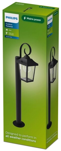 Philips - Външно осветително тяло BUZZARD 1xE27/25W/230V IP44