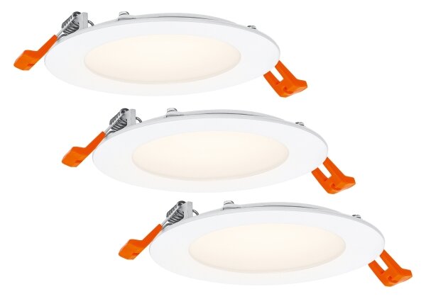 Osram - Комплект 3x LED вградени спот осветителни тела SPOT LED/8W/230V 3000K бели