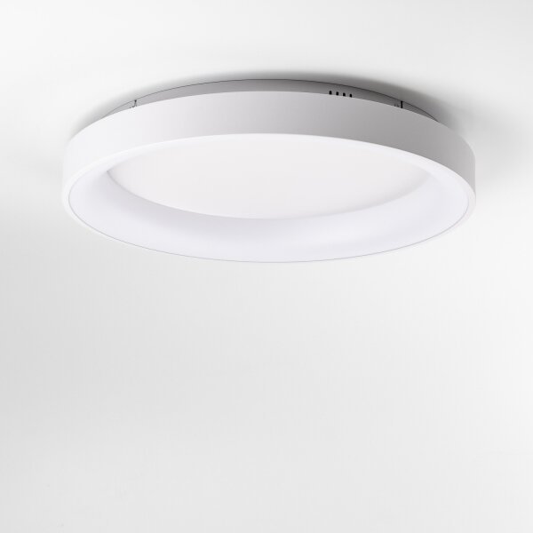 Brilagi - димируемо LED таванно осветително тяло FALCON II LED/99W/230V Ø 60 cm бяло + дистанционно управление
