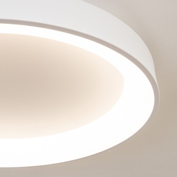 Brilagi - димируемо LED таванно осветително тяло FALCON II LED/99W/230V Ø 60 cm бяло + дистанционно управление