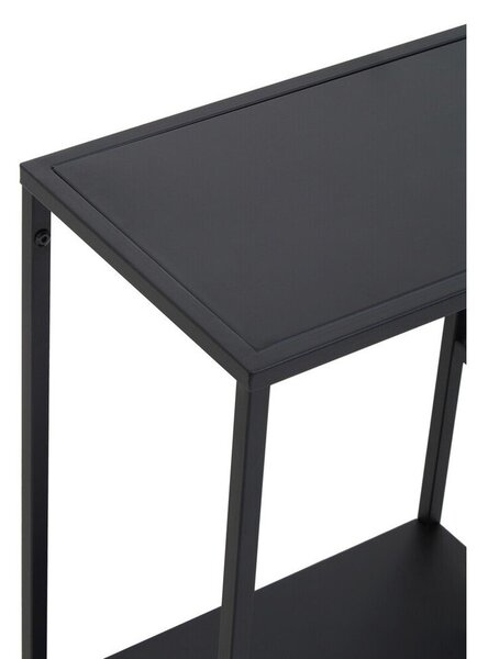 Черен стоманен стелаж 80x81x26 cm Acero – Premier Housewares