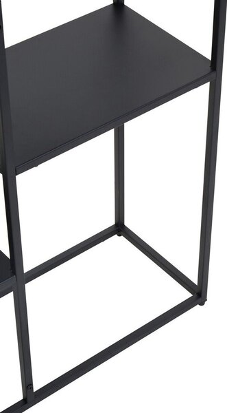 Черен стоманен стелаж 80x81x26 cm Acero – Premier Housewares