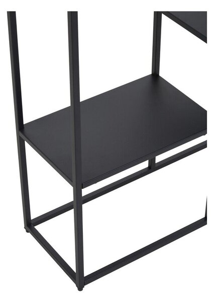 Черен стоманен стелаж 80x81x26 cm Acero – Premier Housewares