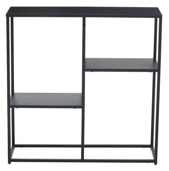 Черен стоманен стелаж 80x81x26 cm Acero – Premier Housewares