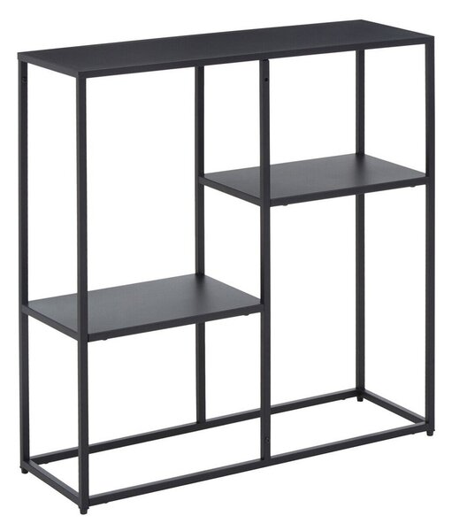 Черен стоманен стелаж 80x81x26 cm Acero – Premier Housewares