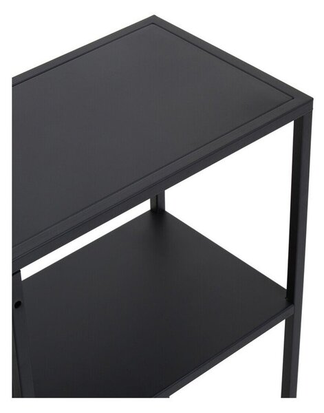 Черен стоманен стелаж 80x81x26 cm Acero – Premier Housewares