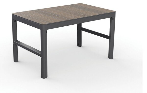 Градинска масичка за кафе от декор от орех 71,5x116 cm Lyon – Keter