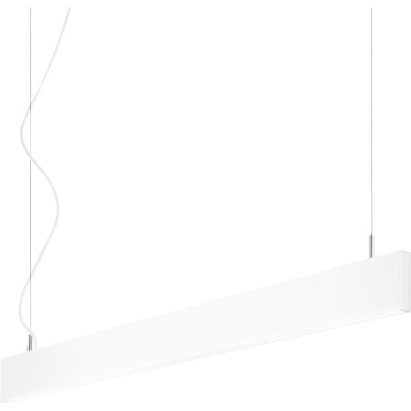 Ideal Lux - LED полилей на кабел LINUS LED/32W/230V 4000K CRI 90 120 см бял