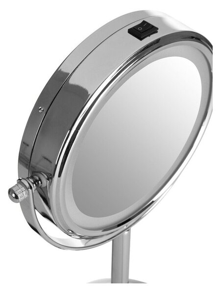 Козметично огледало със светлина/увеличително (увеличение 2x) ø 15 cm Cassini – Premier Housewares