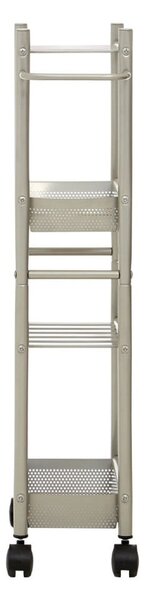 Метална маса за сервиране на колелца 16x40 cm Dara – Premier Housewares