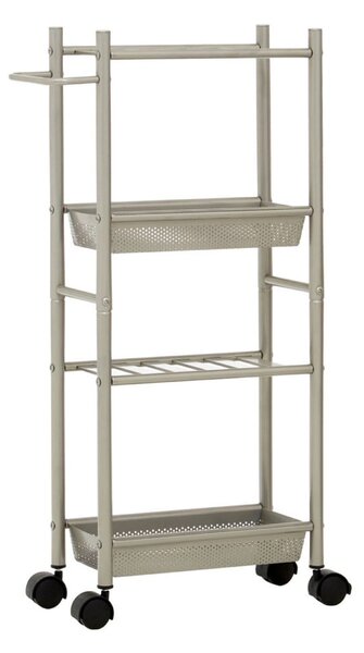Метална маса за сервиране на колелца 16x40 cm Dara – Premier Housewares