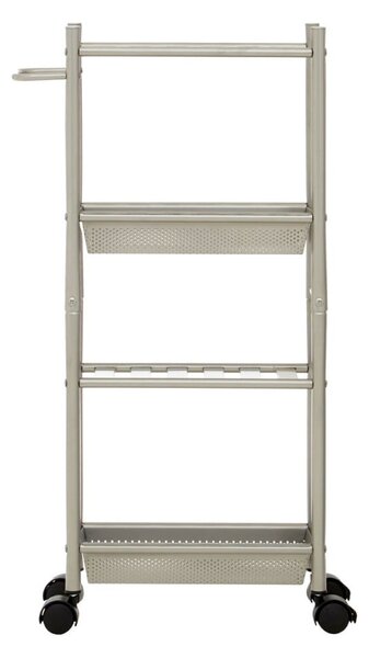 Метална маса за сервиране на колелца 16x40 cm Dara – Premier Housewares