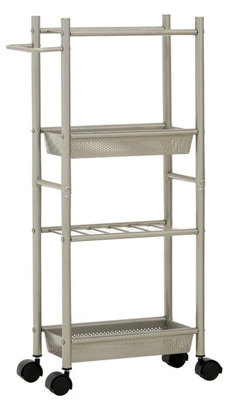 Метална маса за сервиране на колелца 16x40 cm Dara – Premier Housewares