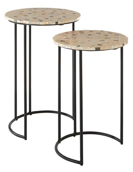 Кръгли странични масички в комплект 2 бр. ø 38 cm Halle – Premier Housewares
