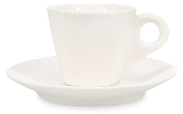 Бяла порцеланова чинийка ø 12,5 cm Barista – BonBistro