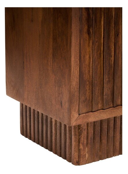 Скрин от масивно манго в тъмно естествен цвят 40x75x116 cm Sangar – Premier Housewares