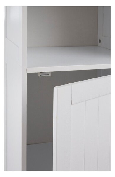 Бяло шкафче 40x160x38 cm Portern – Premier Housewares