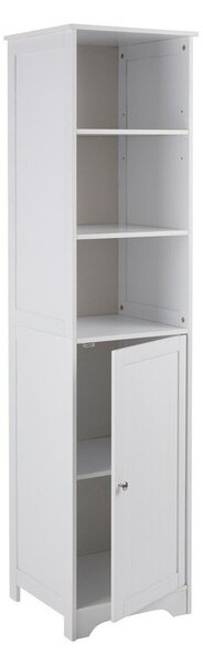 Бяло шкафче 40x160x38 cm Portern – Premier Housewares