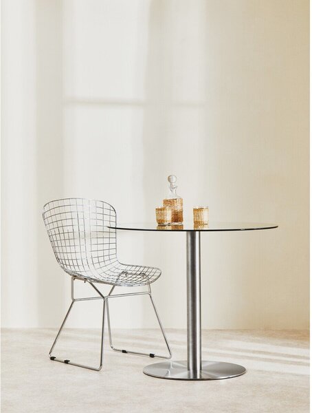 Кръгла трапезна маса със стъклен плот ø 90 cm Metropolitan – Premier Housewares