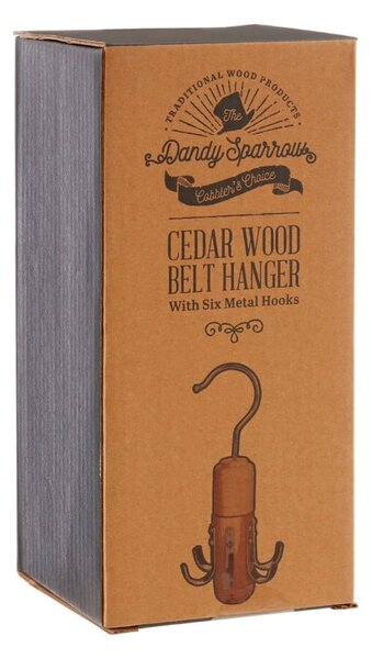 Висяща дървена закачалка за вратовръзки и колани The Dandy – Premier Housewares