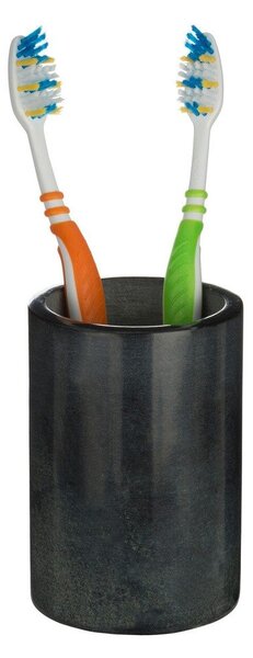 Тъмносива каменна чаша за четки за зъби Kamal – Premier Housewares