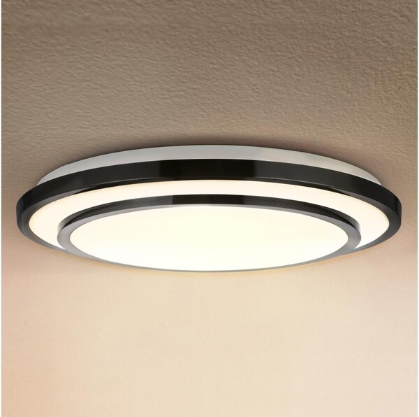 BRILAGI-LED Димируема лампа LUCIANO LED/48W/230V 3000-6500K ø 39 см черен + д.у