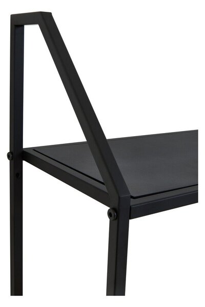 Черен/в естествен цвят на няколко нива метален стенен рафт 61 cm Depok – Premier Housewares