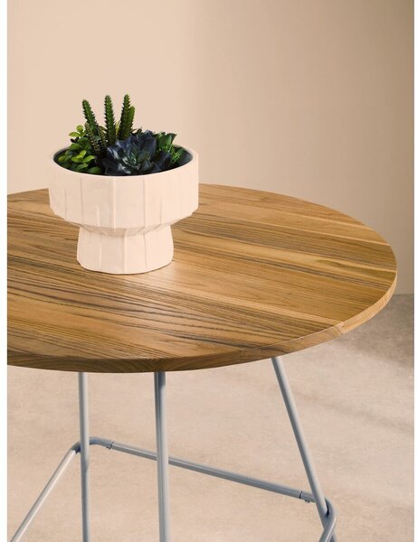 Кръгла трапезна маса от масивен бряст ø 80 cm District – Premier Housewares