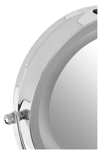 Козметично огледало със светлина/увеличително (увеличение 2x) 18x29 cm Cassini – Premier Housewares
