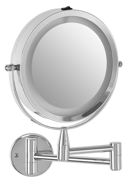 Козметично огледало със светлина/увеличително (увеличение 2x) 18x29 cm Cassini – Premier Housewares