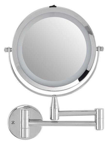 Козметично огледало със светлина/увеличително (увеличение 2x) 18x29 cm Cassini – Premier Housewares