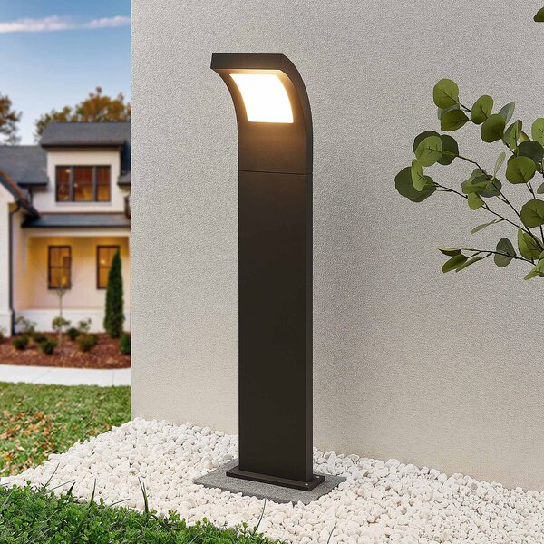 Arcchio Advik LED проектор, 100 cm, антрацит, метал, IP65, Черен, Алуминий, Модерен