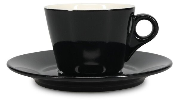 Черна порцеланова чаша за капучино 160 ml Barista – BonBistro