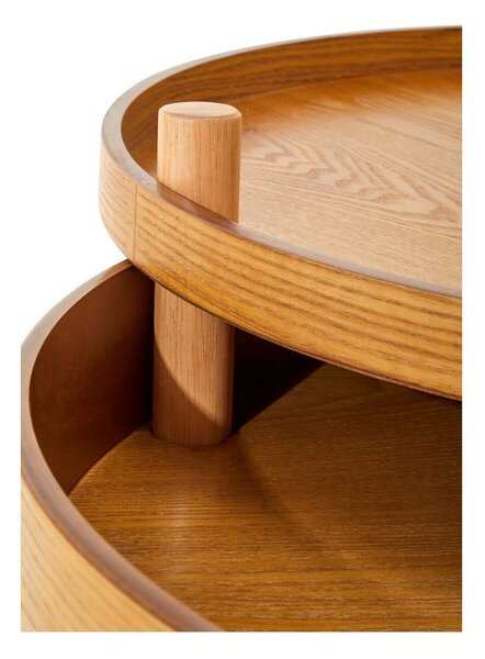 Кръгла странична масичка от декор от бор ø 60 cm Viborg – Premier Housewares