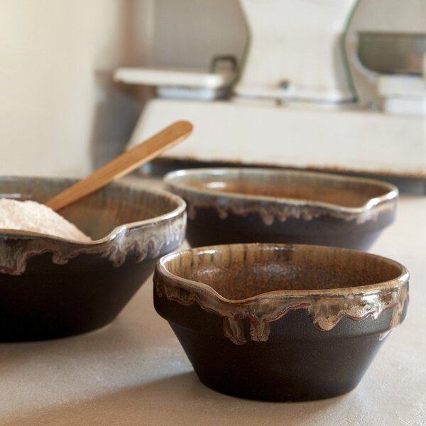 Тъмнокафява глинена купичка 870 ml Poterie – Casafina