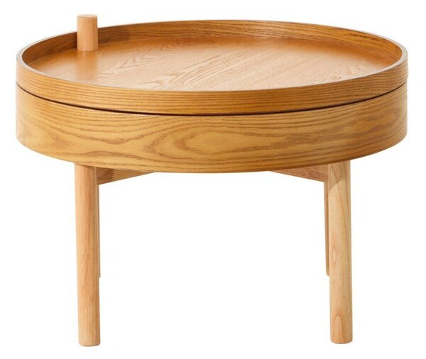 Кръгла странична масичка от декор от бор ø 60 cm Viborg – Premier Housewares