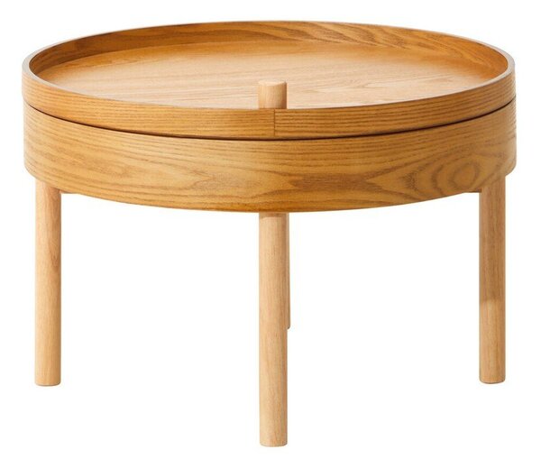 Кръгла странична масичка от декор от бор ø 60 cm Viborg – Premier Housewares