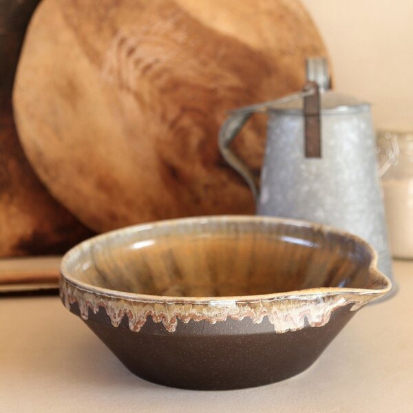 Тъмнокафява глинена купа Poterie – Casafina