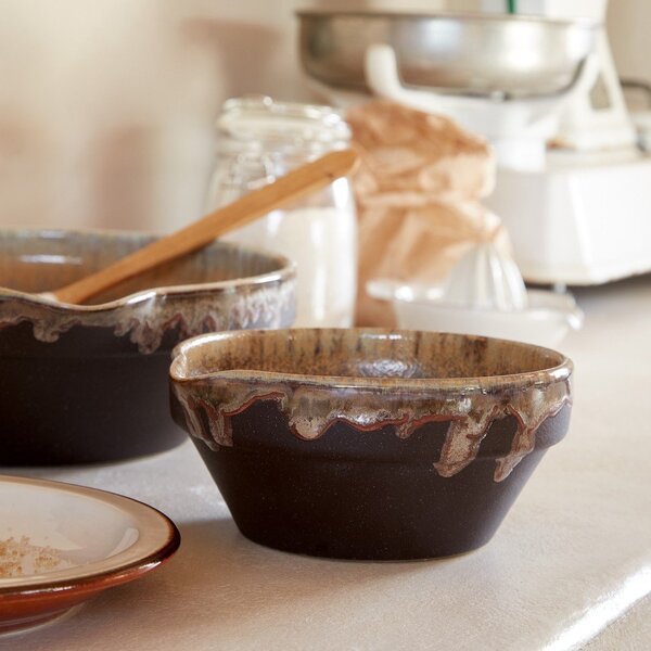 Тъмнокафява глинена купа Poterie – Casafina