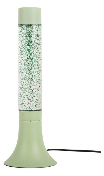 Зелена настолна лампа със стъклен абажур (височина 37,5 cm) Astro Glittler – Leitmotiv