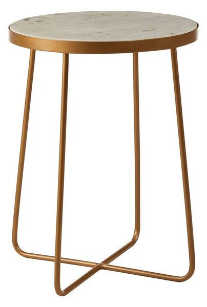 Кръгла странична масичка с мраморна плоча ø 36 cm Shalimar – Premier Housewares