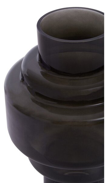 Черна стъклена ваза (височина 30 cm) Cayden – Premier Housewares