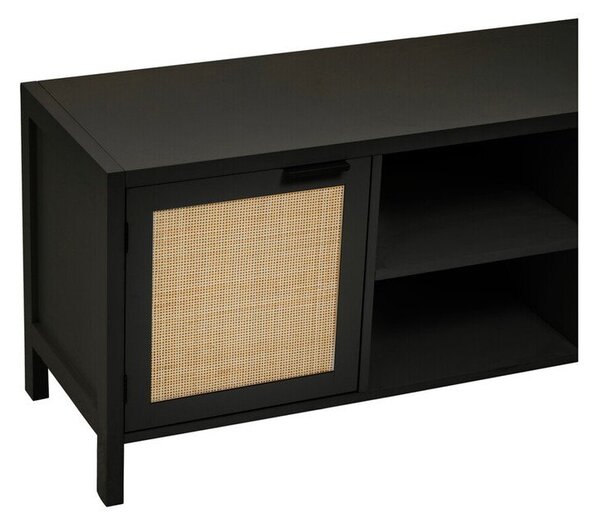 Черна маса за телевизор 120x52x38 cm Sherman – Premier Housewares