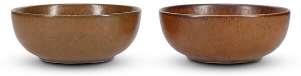 Кафява порцеланова купичка за супа 710 ml Ovio – BonBistro