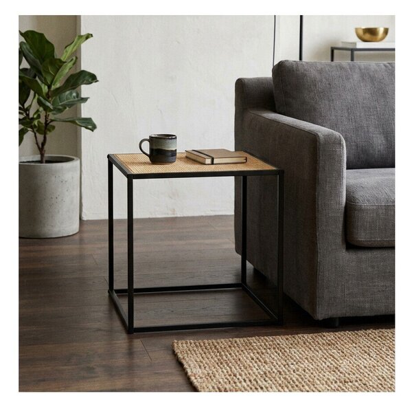 Ратанова странична масичка 44x44 cm Depok – Premier Housewares