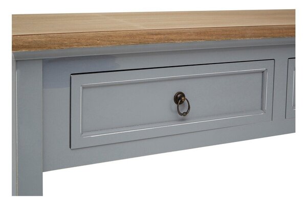 Сива конзолна маса от масивна Пауловния 34,5x99 cm Henley – Premier Housewares