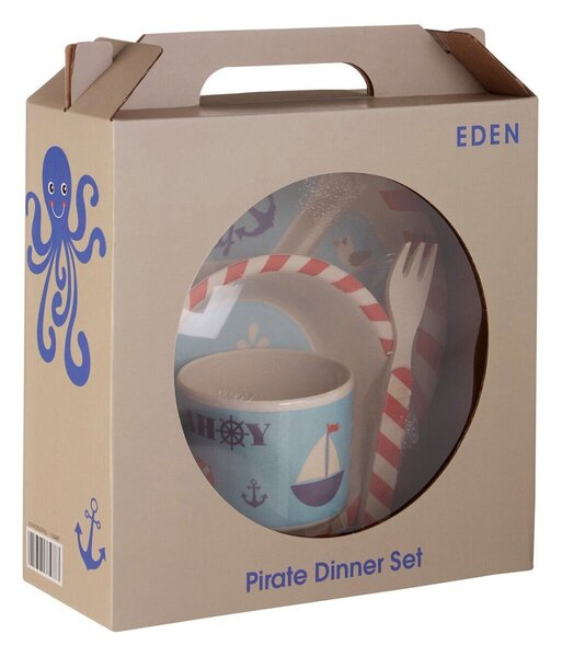 Бамбуков детски комплект за хранене 5 бр. Eden – Premier Housewares