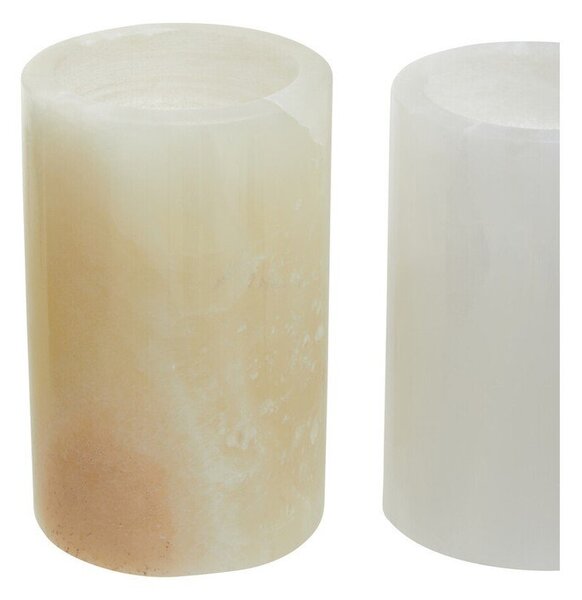 Каменни свещници в комплект за чаена свещ 3 бр. Oleena – Premier Housewares